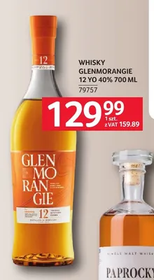 Whisky Glenmorangie 12 YO 40% promocja w Selgros