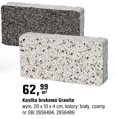 Kostka brukowa Granito promocja w OBI