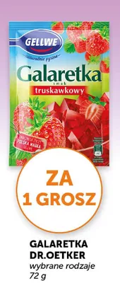 Galaretka truskawkowa Dr.Oetker promocja w Groszek