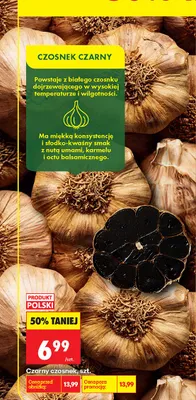 Czosnek czarny promocja w Biedronka