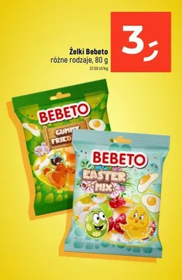 Żelki różne rodzaje promocja w Dealz