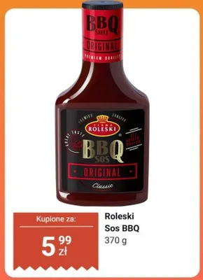 Sos BBQ Roleski promocja w Dino