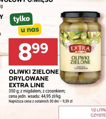 Oliwki zielone drylowane Extra Line promocja w Stokrotka
