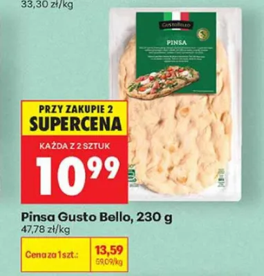 Pinsa Gusto Bello promocja w Biedronka
