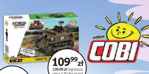 Klocki COBI Tankette promocja w Empik