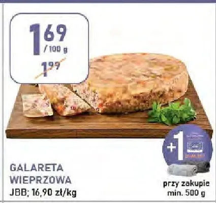 Galareta wieprzowa JBB promocja w Stokrotka