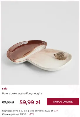 Patera dekoracyjna Funghedgins promocja w home&you