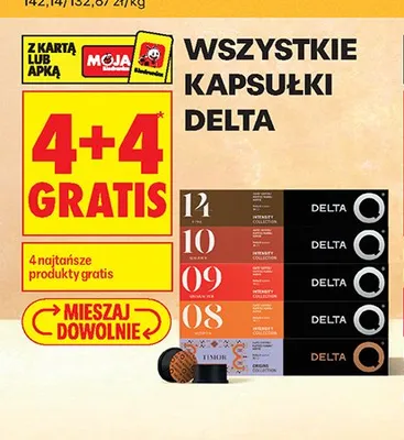 Kapsułki Delta promocja w Biedronka