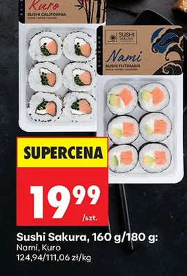 Sushi Sakura Kuro promocja w Biedronka