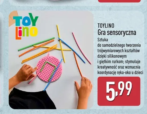 Gra sensoryczna Toylino promocja w Aldi