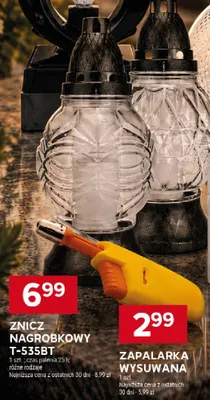 Znicz nagrobkowy T-535BT promocja w Stokrotka