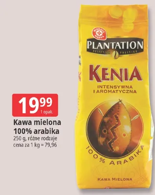 Kawa mielona 100% arabika promocja w Leclerc