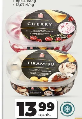 Lody o smaku tiramisu Fine Life promocja w Odido