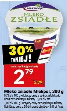 Mleko zsiadłe promocja w Twój Market