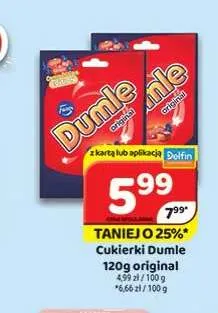 Cukierki Dumle Original promocja w Delfin