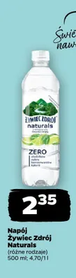 Napój Żywiec Zdrój Naturals promocja w Netto