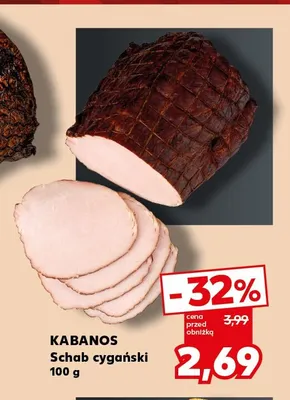 Schab cygański Kabanos promocja w Kaufland
