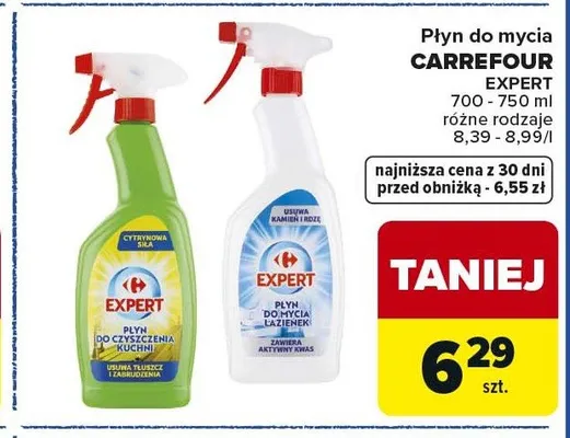 Płyn do mycia CARREFOUR EXPERT promocja w Carrefour