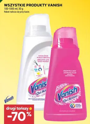 Produkty Vanish promocja w Stokrotka