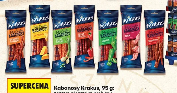 Kabanosy z serem promocja w Biedronka