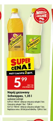 Napój gazowany Schweppes promocja w Twój Market