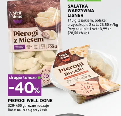 Pierogi z mięsem promocja w Stokrotka