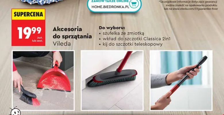 Szufelka ze zmiotką promocja w Biedronka