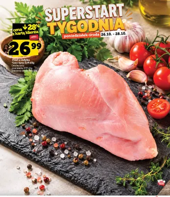 Filet z indyka promocja w TOPAZ