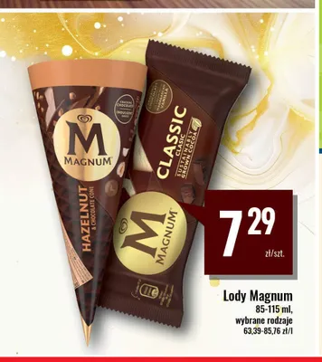 Lody Magnum promocja w Delikatesy Sezam