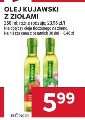 Olej z ziołami promocja w Stokrotka