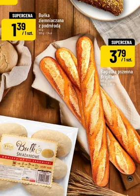 Bagietka pszenna Brigitte promocja w POLOmarket