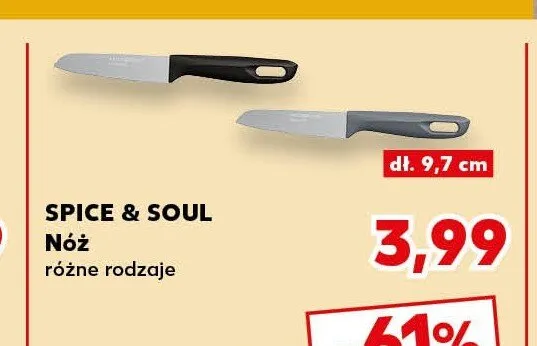 Nóż Spice & Soul promocja w Kaufland
