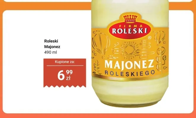 Majonez Roleski promocja w Dino