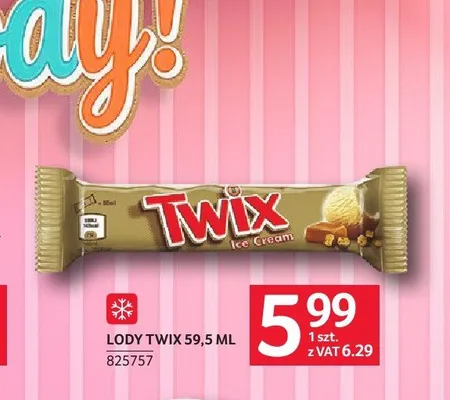 Lody Twix promocja w Selgros