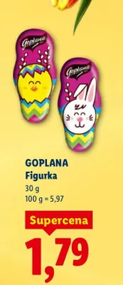 Figurka jajko czekoladowe promocja w Lidl