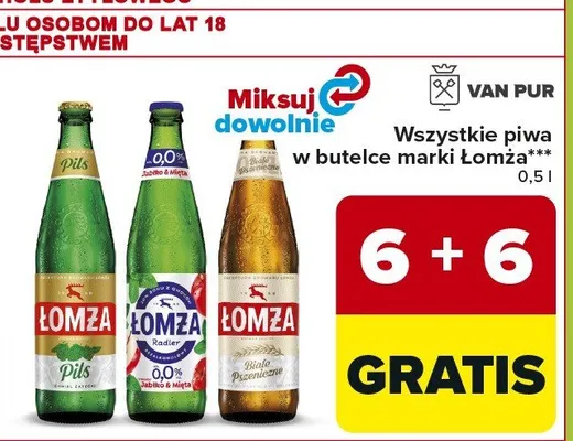 Piwo Pils promocja w Carrefour