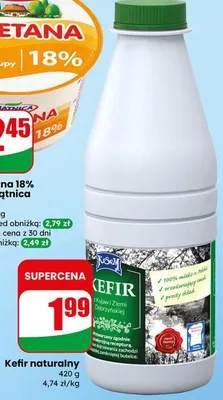 Śmietana 18% OSM promocja w Dino