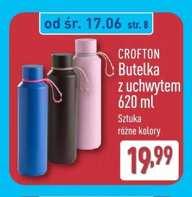 Butelka z uchwytem Crofton promocja w Aldi