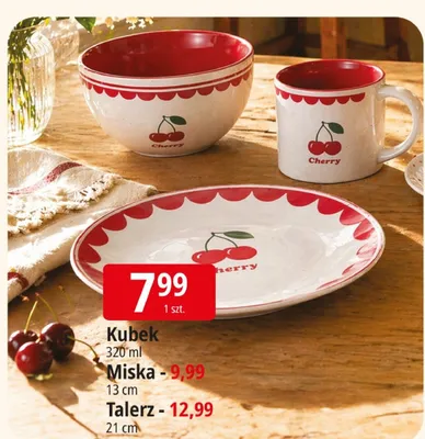 Kubek Cherry 320ml promocja w Leclerc