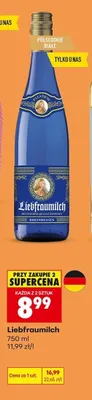 Wino Palatium Liebfraumilch promocja w Biedronka