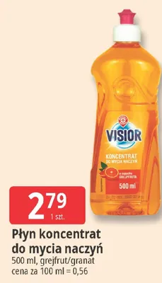 Płyn koncentrat do mycia naczyń promocja w Leclerc