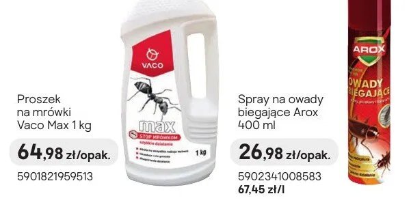 Proszek na mrówki Max 1 kg promocja w Castorama