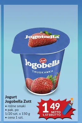 Jogurt Jogobella Zott promocja w Makro