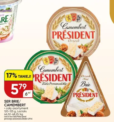 Ser Brie Président Orzech promocja w Chata Polska