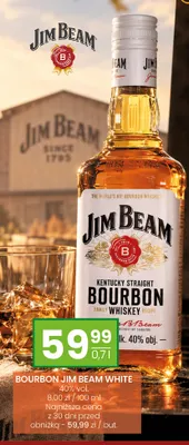 Bourbon Jim Beam White promocja w Twój Market