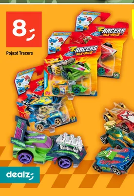 Pojazd T-Racers Mix 'N Race promocja w Dealz