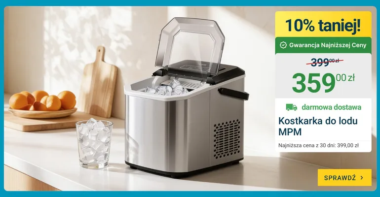 Kostkarka do lodu MPM promocja w ERLI