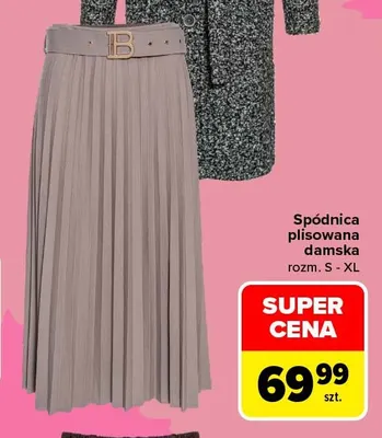 Spódnica plisowana damska TEX promocja w Carrefour