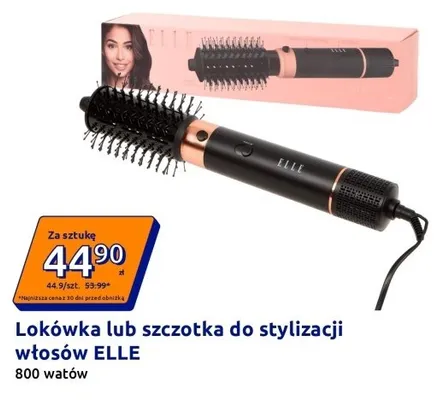 Lokówka do stylizacji włosów ELLE 800 watów promocja w Action