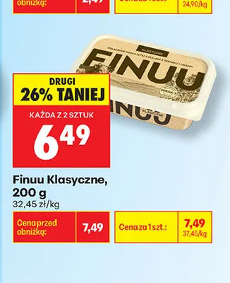 Finuu Klasyczne promocja w Biedronka